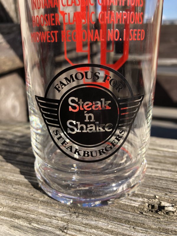 画像5: 90s Vintage Glass IU Steak n Shake (R376)