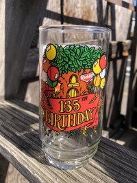 80s Vintage Glass Keebler 135th Birthday (R366)