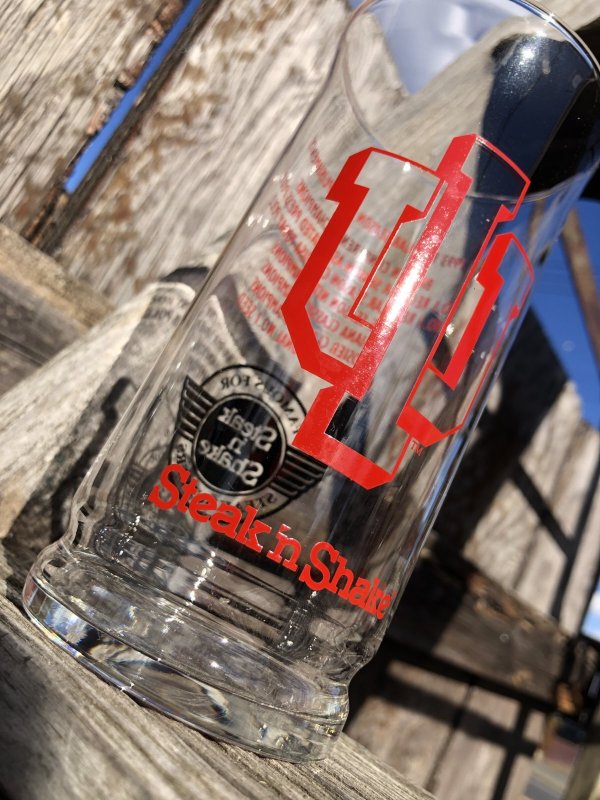 画像7: 90s Vintage Glass IU Steak n Shake (R376)