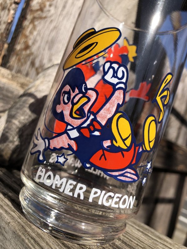 画像6: 70s Vintage Glass Walter Lantz WALLY WALRUS & HOMER PIGEON (R380)
