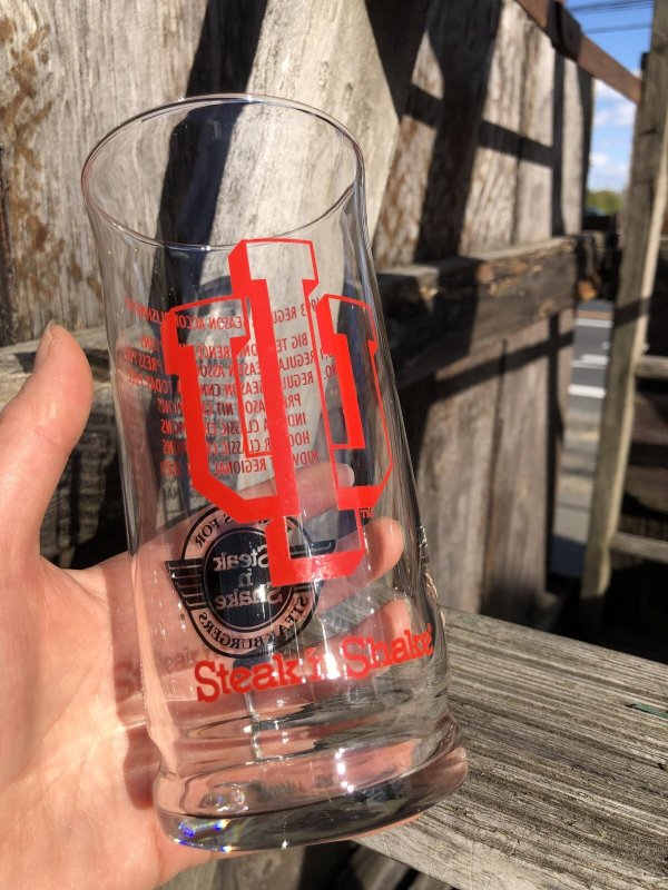 画像8: 90s Vintage Glass IU Steak n Shake (R376)