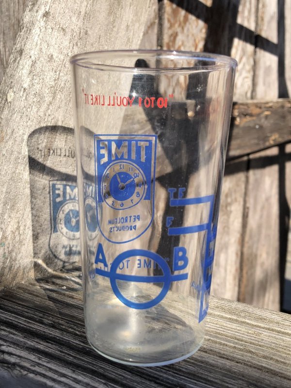 画像6: Vintage Glass Petroleum Products " TIME " (R378)