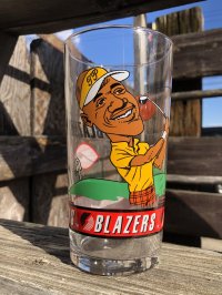 Vintage Dairy Queen Glass NBA Portland Trail Blazers '92-'93 TERRY PORTER (R373)