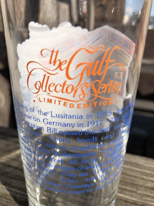 画像6: Vintage Glass Gulf Oil " The World War 1 Years " (R375)