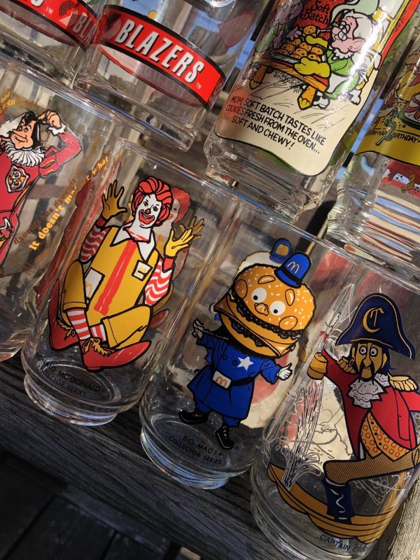画像5: 70s Vintage Glass McDonaland Collector Series Big Mac (R369)