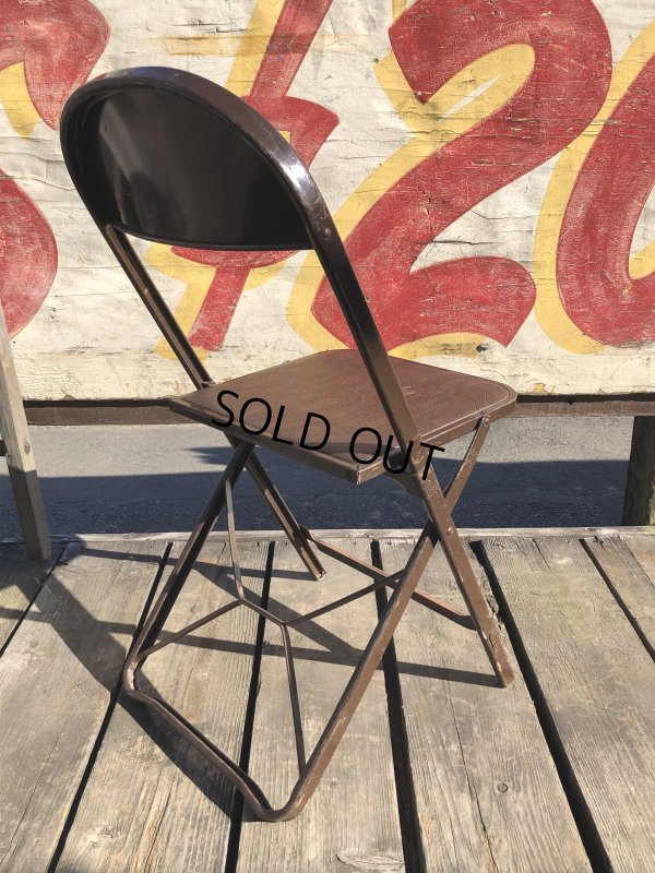 画像6: Vintage USA Metal Folding Chair Packer7 (B384)