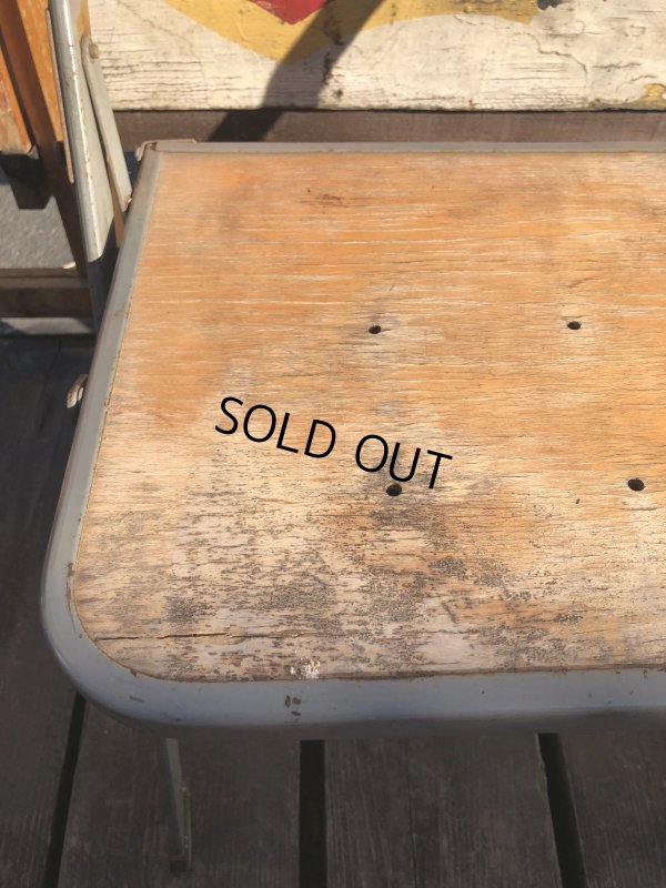 画像4: Vintage USA  Metal x Wood Folding Chair Clarin (B382)