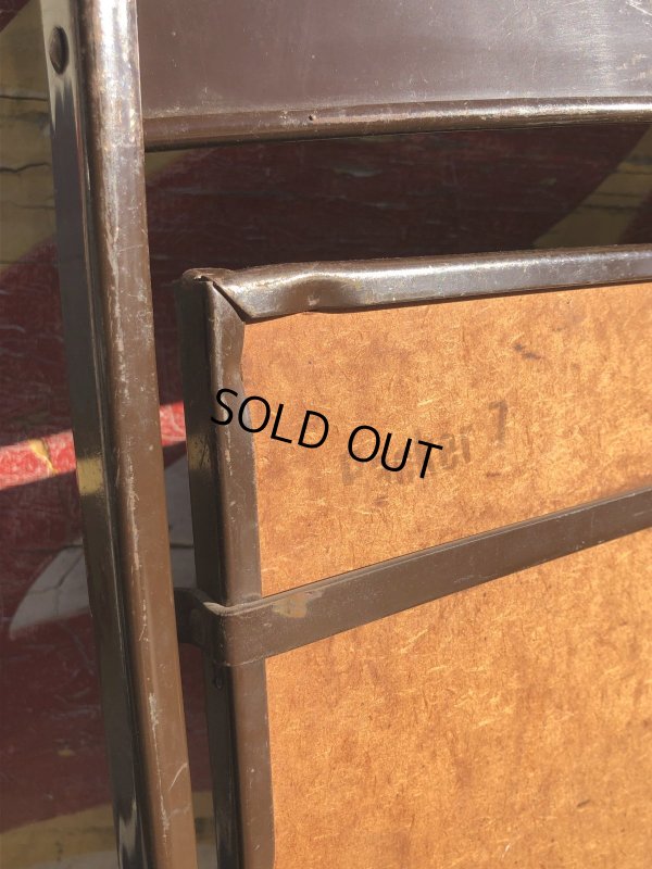 画像9: Vintage USA Metal Folding Chair Packer7 (B384)