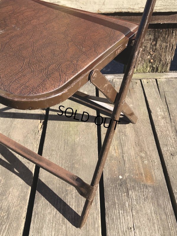 画像11: Vintage USA Metal Folding Chair Packer7 (B384)