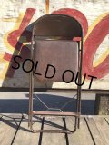 Vintage USA Metal Folding Chair Packer7 (B384)