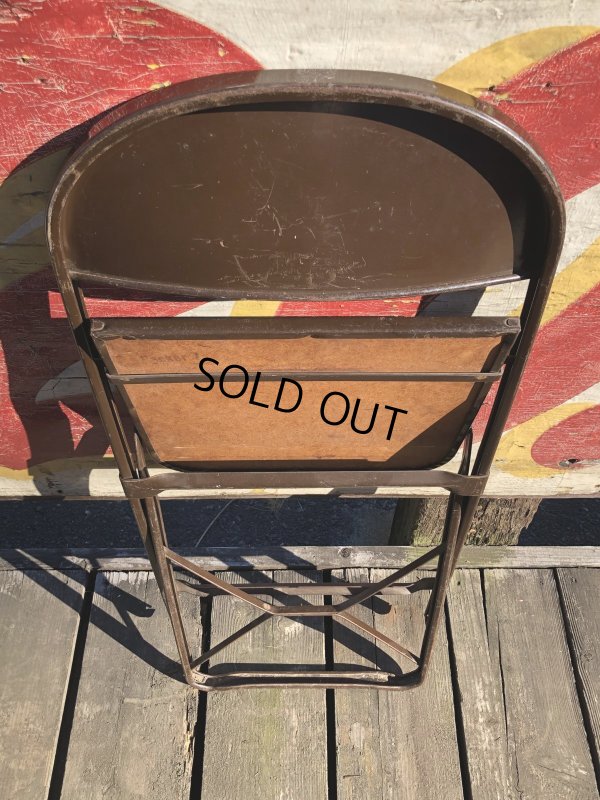 画像8: Vintage USA Metal Folding Chair Packer7 (B384)