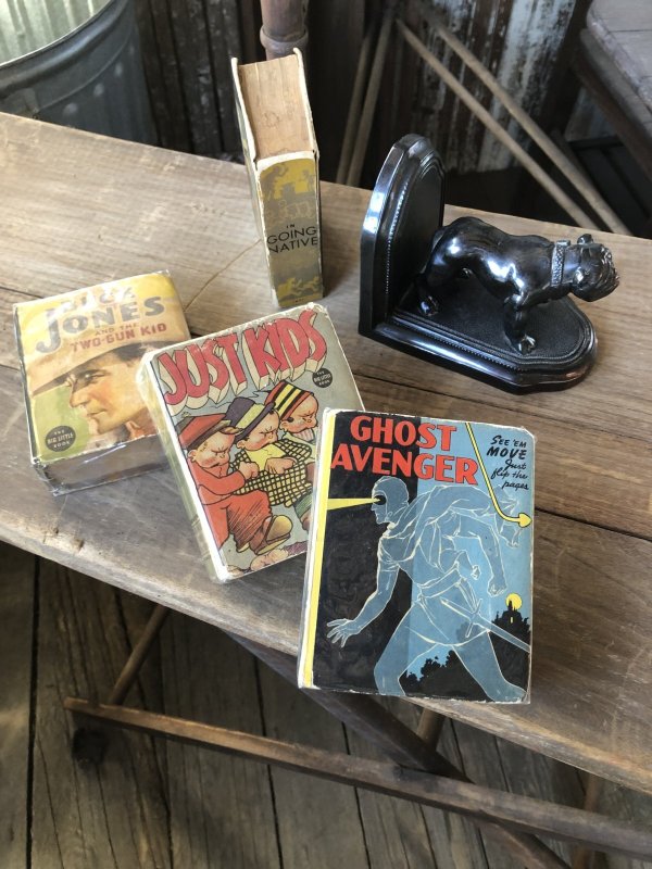 画像15: Vintage Metal Bulldog Bookend Statue (R386)