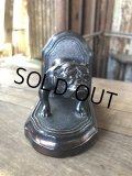 Vintage Metal Bulldog Bookend Statue (R386)