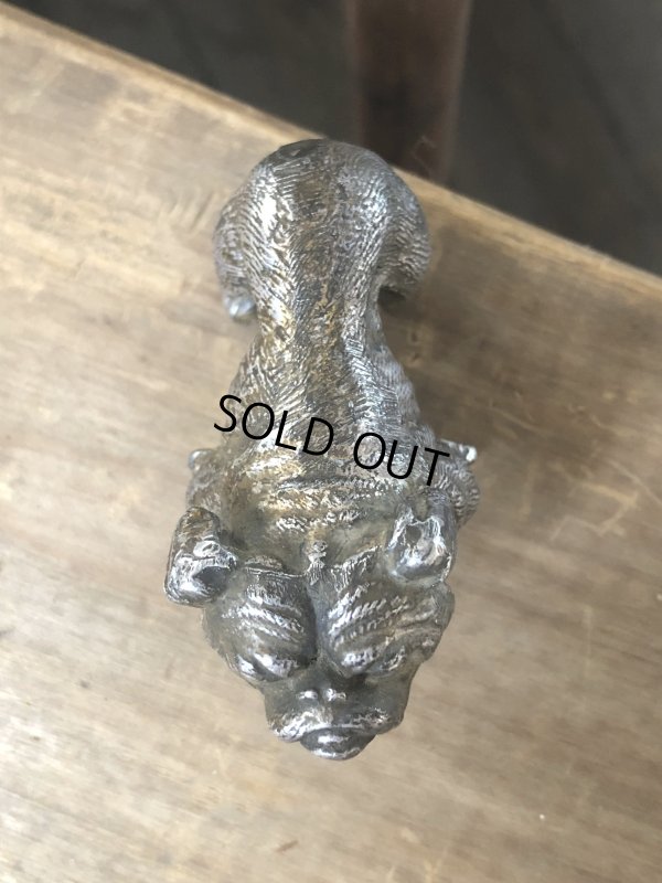 画像11: Vintage Bulldog Metal Paper Weight Statue (R387)