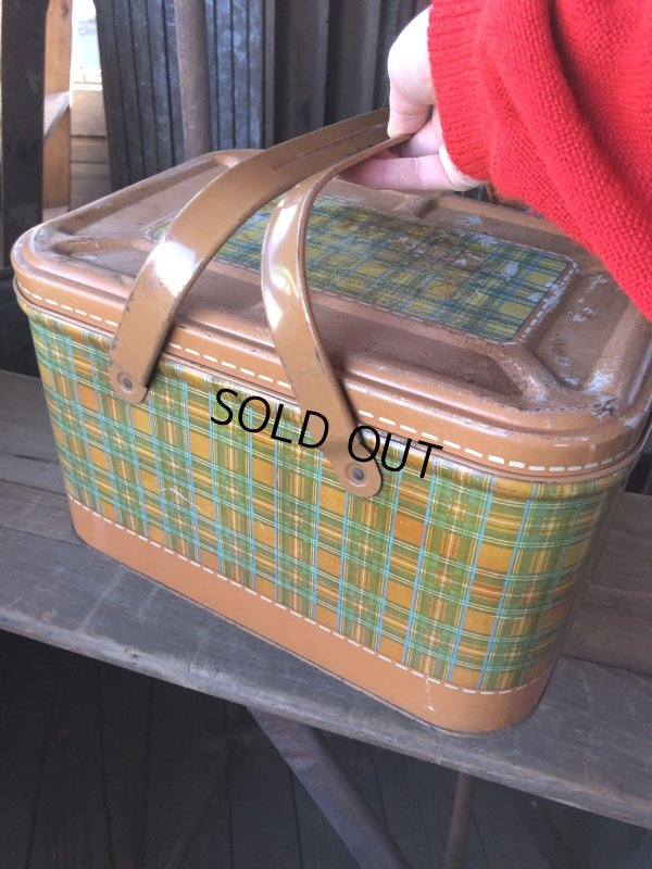 画像12: Vintage U.S.A. Metal Picnic Basket (R388)