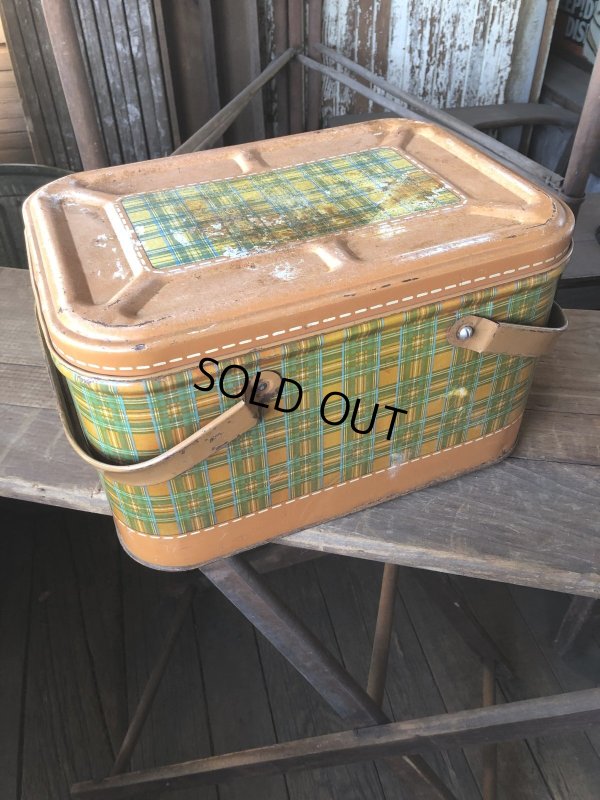 画像3: Vintage U.S.A. Metal Picnic Basket (R388)