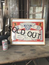 Vintage Budweiser Beer 1876-1976 100YEARS w/Frame (R393)