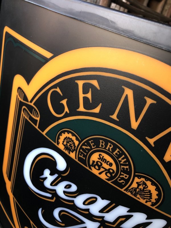 画像16: Vintage Advertising Genesee Beer Genny Cream Ale Store Display Light Sign (R396)