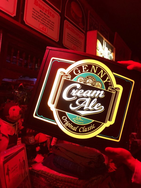 画像5: Vintage Advertising Genesee Beer Genny Cream Ale Store Display Light Sign (R396)