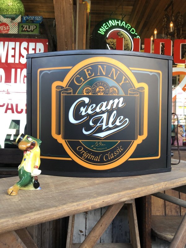 画像23: Vintage Advertising Genesee Beer Genny Cream Ale Store Display Light Sign (R396)