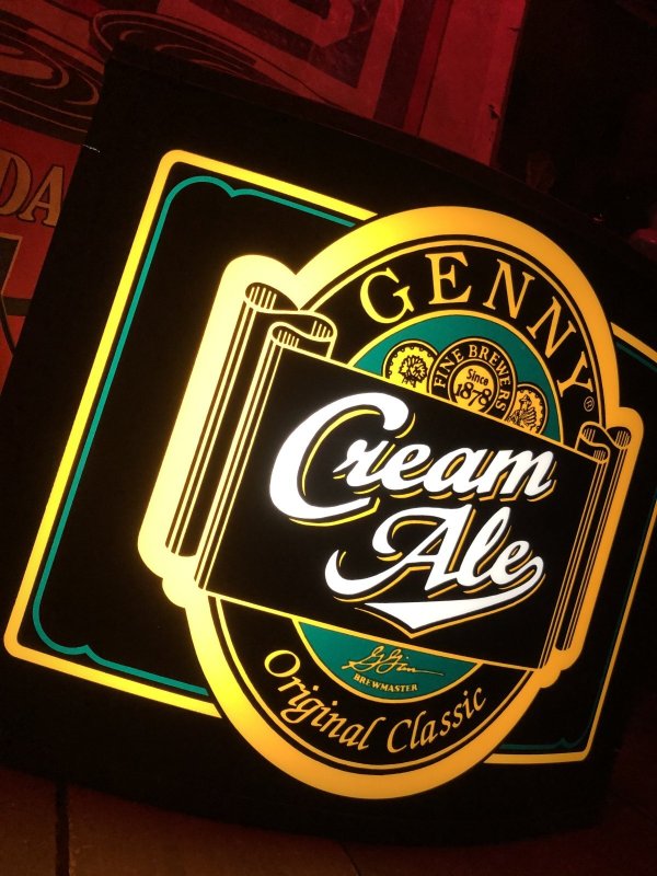 画像21: Vintage Advertising Genesee Beer Genny Cream Ale Store Display Light Sign (R396)