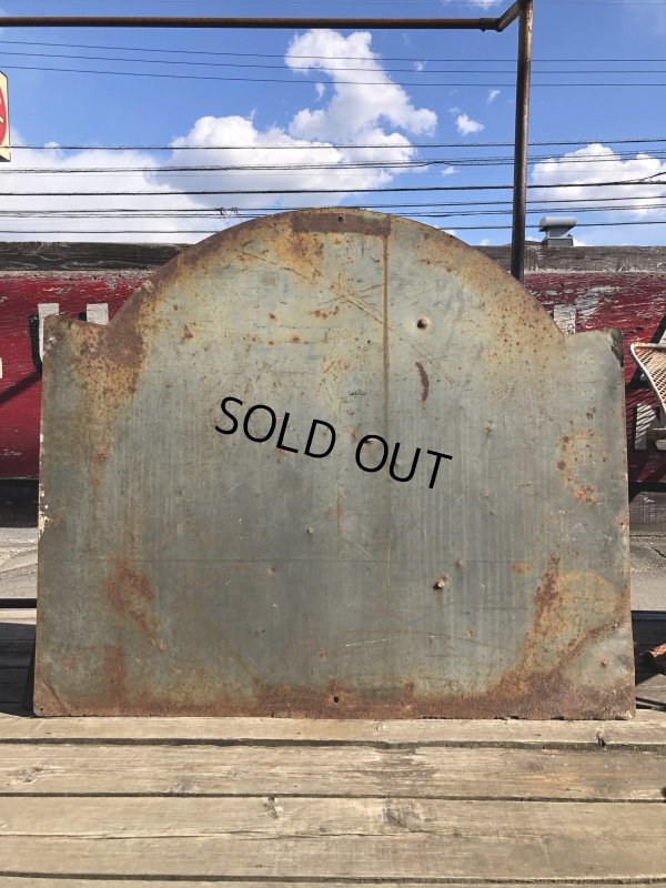 画像13: 【店舗引き取り限定】 Vintage CHAMPION SPARK PLUG SERVICE GAS STATION Sign Bullet Holes Huge ! (R403) 