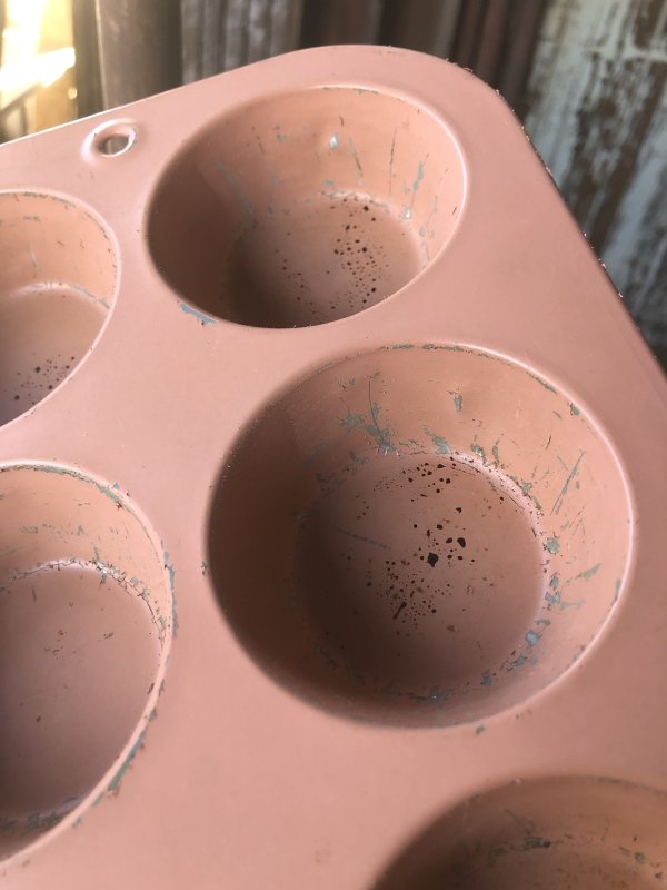 画像4: Vintage USA Kitchenware Cupcake Muffin Tin Pan (R417) 