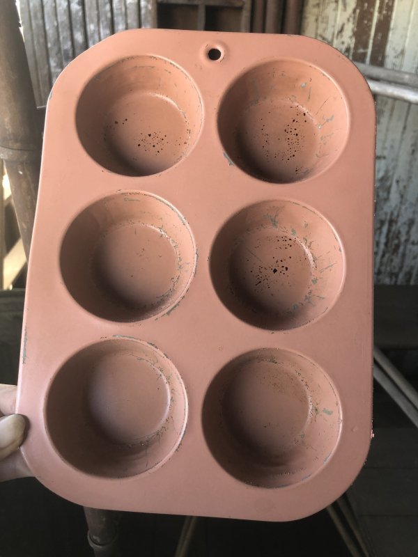 画像3: Vintage USA Kitchenware Cupcake Muffin Tin Pan (R417) 