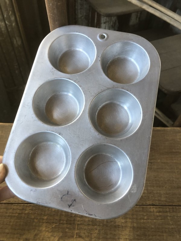画像7: Vintage USA MIRRO Kitchenware Cupcake Muffin Tin Pan (R415) 