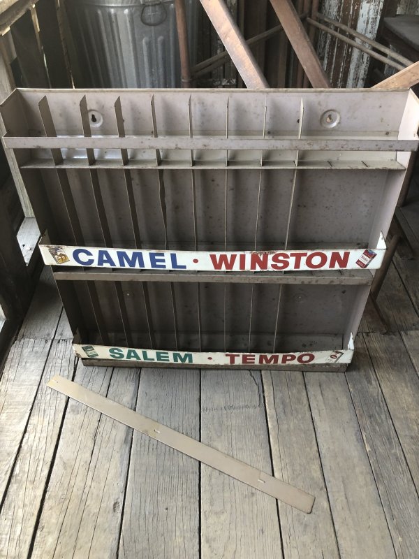 画像22: 70s Advertising Cigarette Store Display Metal Rack Camel Winston Salem Tempo20 (R420) 