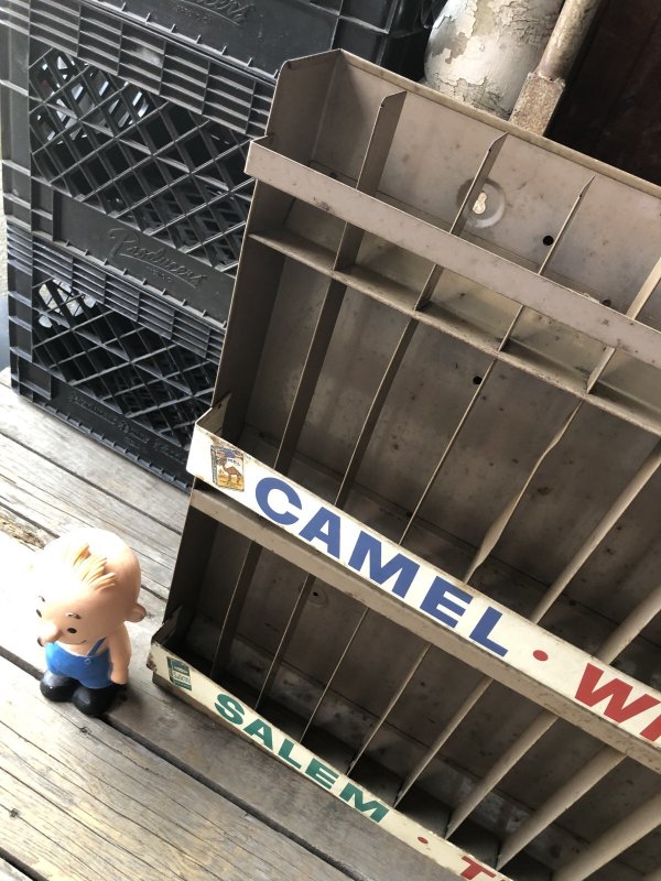 画像24: 70s Advertising Cigarette Store Display Metal Rack Camel Winston Salem Tempo20 (R420) 