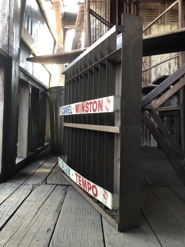 画像4: 70s Advertising Cigarette Store Display Metal Rack Camel Winston Salem Tempo20 (R420) 
