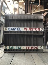 70s Advertising Cigarette Store Display Metal Rack Camel Winston Salem Tempo20 (R420) 