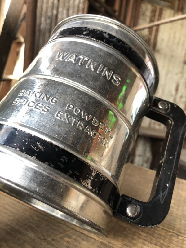 画像10: Vintage USA Kitchenware WATKINS TRIPLE SIFTER (R431) 