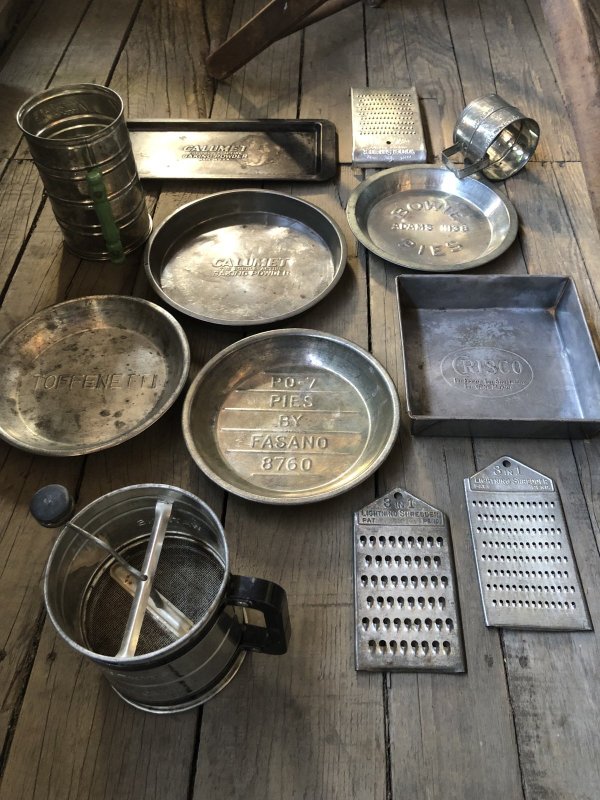 画像7: Vintage USA Kitchenware Metal Pan CALUMET Baking Powder (R427) 