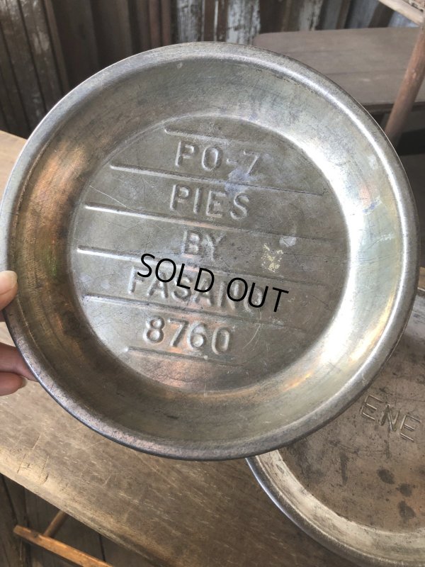画像1: Vintage USA Kitchenware Pie Plate FASANO (R424) 