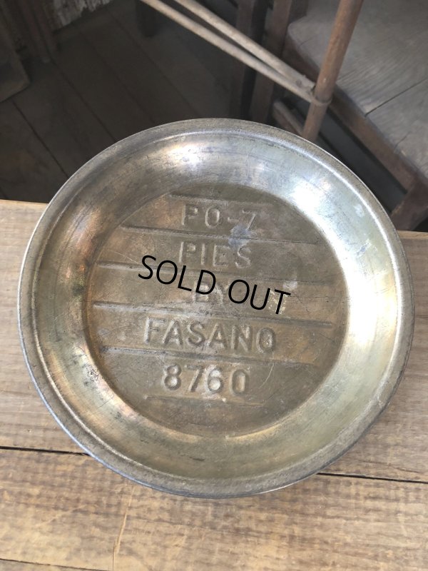 画像2: Vintage USA Kitchenware Pie Plate FASANO (R424) 