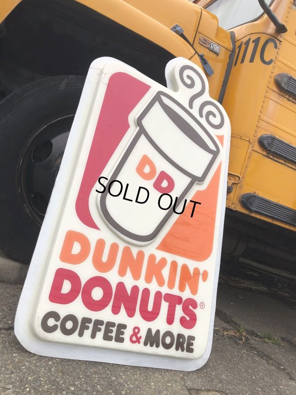 画像9: 【店舗引き取り限定】 Vintage Advertising Dunkin' Donuts Store Display Original Sign (R433) 