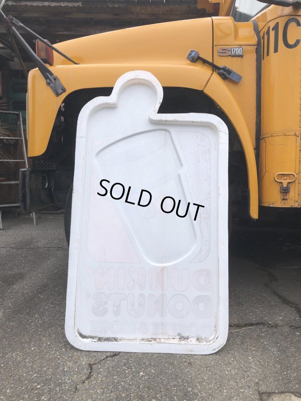 画像12: 【店舗引き取り限定】 Vintage Advertising Dunkin' Donuts Store Display Original Sign (R433) 