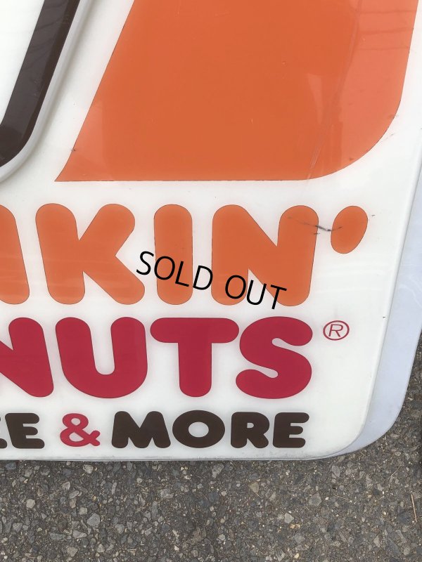 画像7: 【店舗引き取り限定】 Vintage Advertising Dunkin' Donuts Store Display Original Sign (R433) 