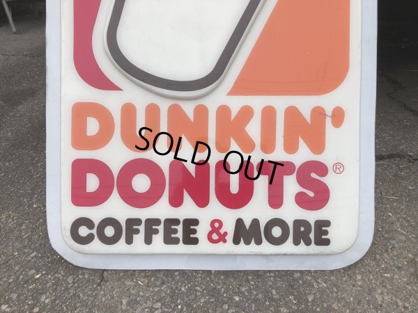 画像4: 【店舗引き取り限定】 Vintage Advertising Dunkin' Donuts Store Display Original Sign (R433) 