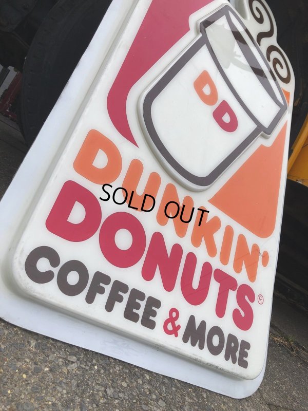 画像8: 【店舗引き取り限定】 Vintage Advertising Dunkin' Donuts Store Display Original Sign (R433) 