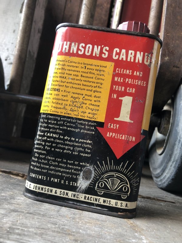 画像3: Vintage Wax Can Johnson's CARNU (R448) 