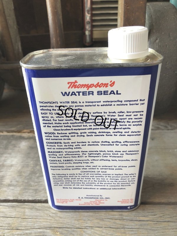 画像4: Vintage Can Thompron's WATER SEAL (R435)