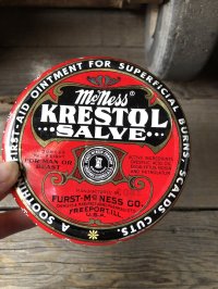 Vintage Mc Ness KRESTOL SALVE Can (M415) 
