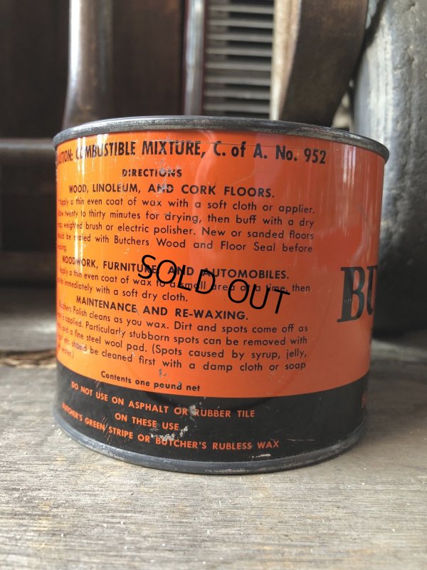 画像5: Vintage Wax Can Butgher's Boston Polish (R444)