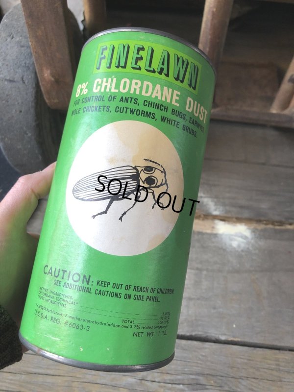 画像6: Vintage Can Finelawn 8% Chilordane Dust (R436)