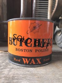 Vintage Wax Can Butgher's Boston Polish (R444)
