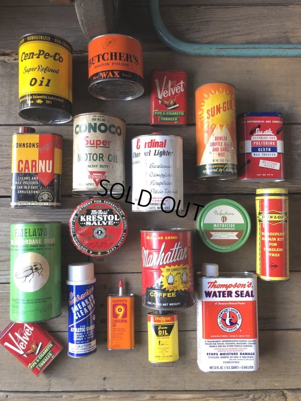 画像7: Vintage Cardinal Charcoal Lighter Can (R446)