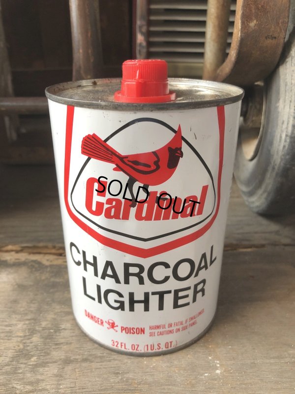 画像2: Vintage Cardinal Charcoal Lighter Can (R446)